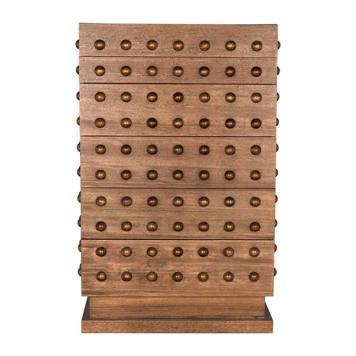 Didier Wooden Brown Dresser-Dressers-Noir-LOOMLAN