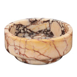 Digby Breccia Stone Modern Elegance Bowl-Boxes & Bowls-Currey & Co-LOOMLAN