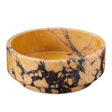 Digby Breccia Stone Modern Elegance Bowl-Boxes & Bowls-Currey & Co-Medium-LOOMLAN