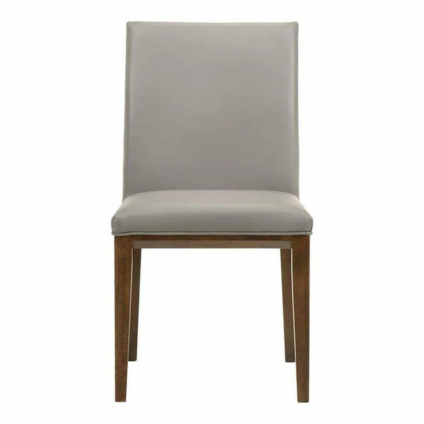 Dining Chair Grey (Set Of 2) Grey Modern Dining Chairs LOOMLAN By Moe's Home