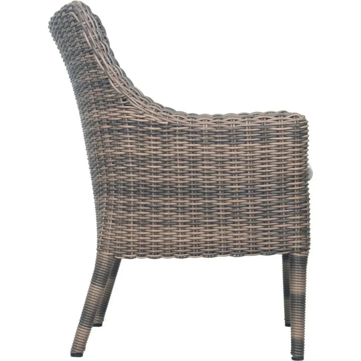 Dining Chair Set of Two - Grey Outdoor-Outdoor Dining Chairs-Seasonal Living-LOOMLAN