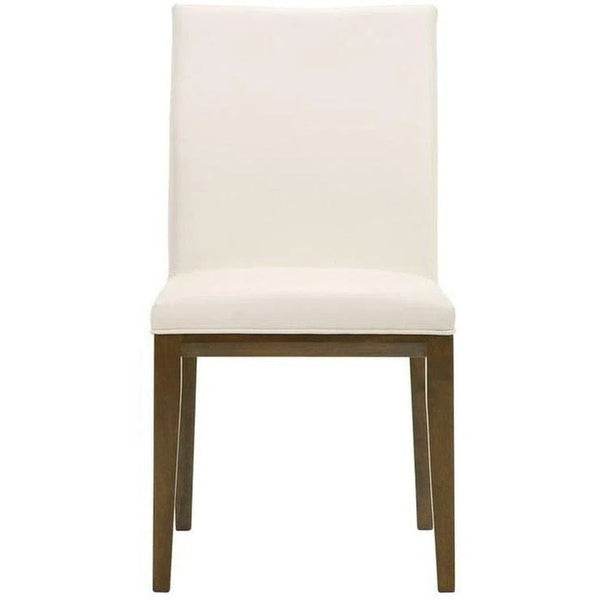 Dining Chair White (Set Of 2) White Modern Dining Chairs LOOMLAN By Moe's Home
