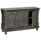 Dining Room 3 Door Sideboard Distressed Gray