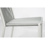 Dining Side Chair Set of Two - Grey Outdoor