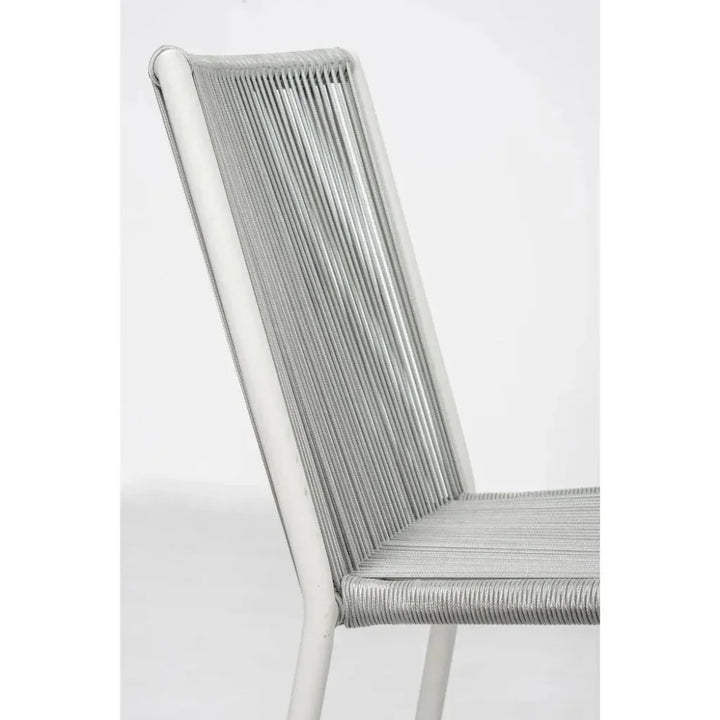 Dining Side Chair Set of Two - Grey Outdoor-Outdoor Dining Chairs-Seasonal Living-LOOMLAN