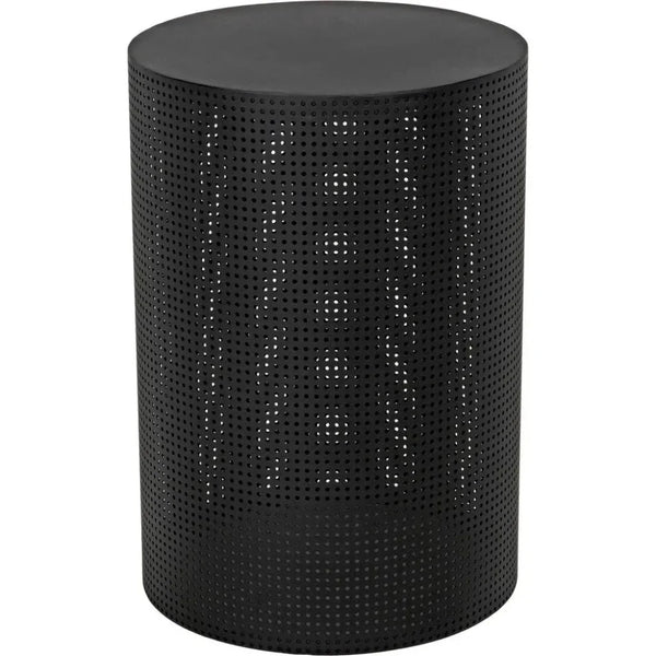 Dixon Black Round Side Table