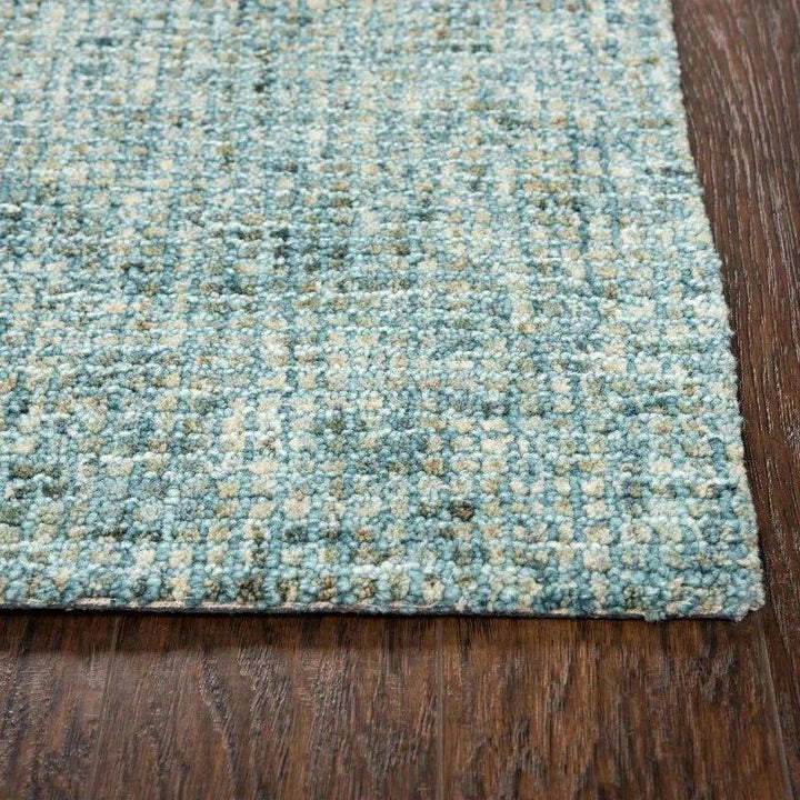 Dole Tweed Teal Large Area Rugs For Living Room - LOOMLAN - LOOMLAN - Area Rugs