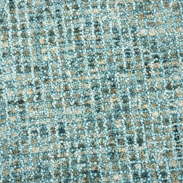 Dole Tweed Teal Large Area Rugs For Living Room - LOOMLAN - LOOMLAN - Area Rugs