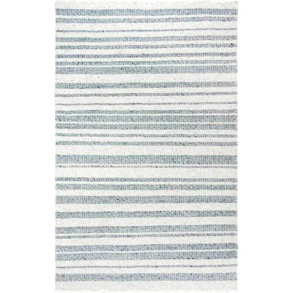 Doma Stripe Gray Area Rugs For Living Room - LOOMLAN - LOOMLAN - Area Rugs