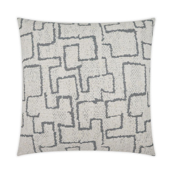 Domaine Pillow - Grey-Throw Pillows-D.V. KAP-LOOMLAN