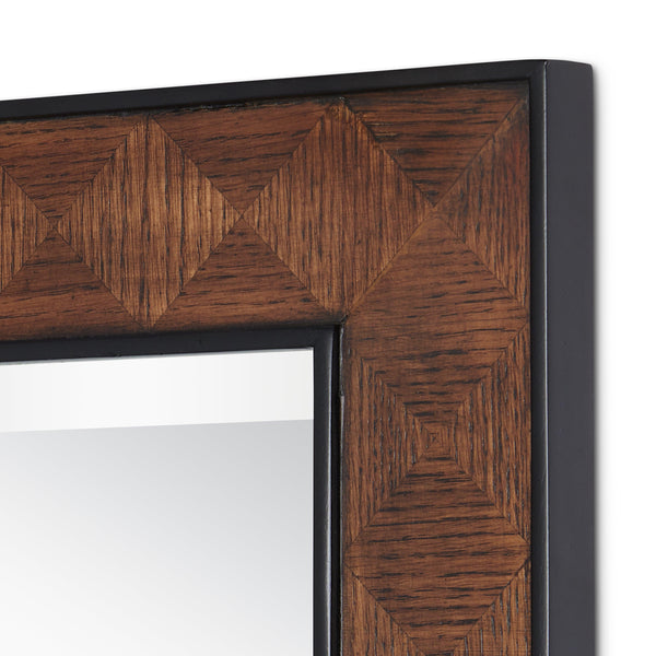 Dorian Rectangular Mirror Wall Mirrors LOOMLAN By Currey & Co