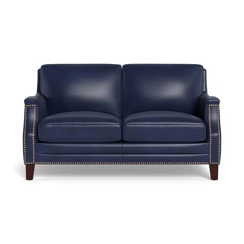 Leather Loveseat American Crafted Elegance Collection Sofas & Loveseats LOOMLAN By Uptown Sebastian