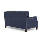 Leather Loveseat American Crafted Elegance Collection Sofas & Loveseats LOOMLAN By Uptown Sebastian