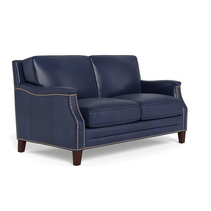 Dorma Leather Loveseat - LOOMLAN - Uptown Sebastian - Sofas & Loveseats