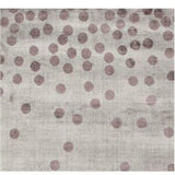 Dotto Bordeaux Grey Wine Handmade Area Rug