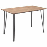 Doubs Counter Table Brown Counter Tables LOOMLAN By Zuo Modern