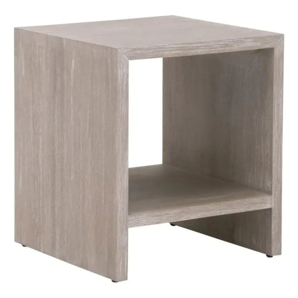 Dovetail Wooden Square End Table - LOOMLAN - Essentials For Living - Side Tables