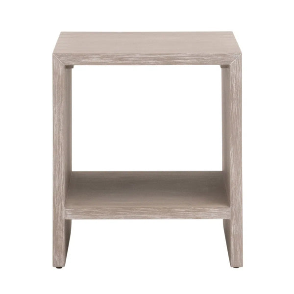 Dovetail Wooden Square End Table