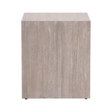 Dovetail Wooden Square End Table