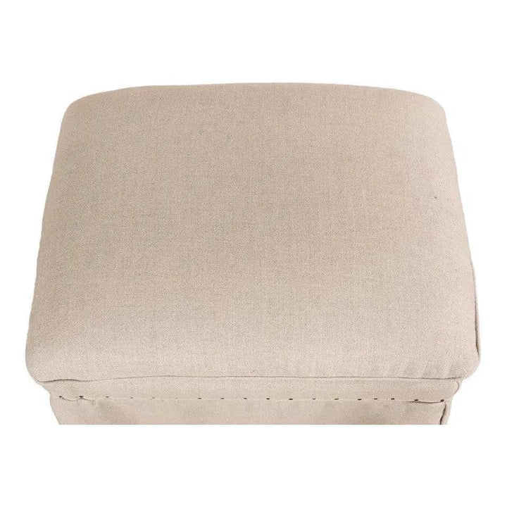Draped Skirted Ottoman (Set of 2) - LOOMLAN - Sarreid - Ottomans
