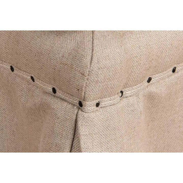 Draped Skirted Ottoman (Set of 2) - LOOMLAN - Sarreid - Ottomans