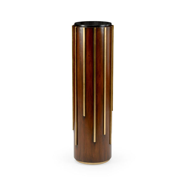 Drip Drop Wooden Pedestal-Side Tables-Chelsea House-LOOMLAN