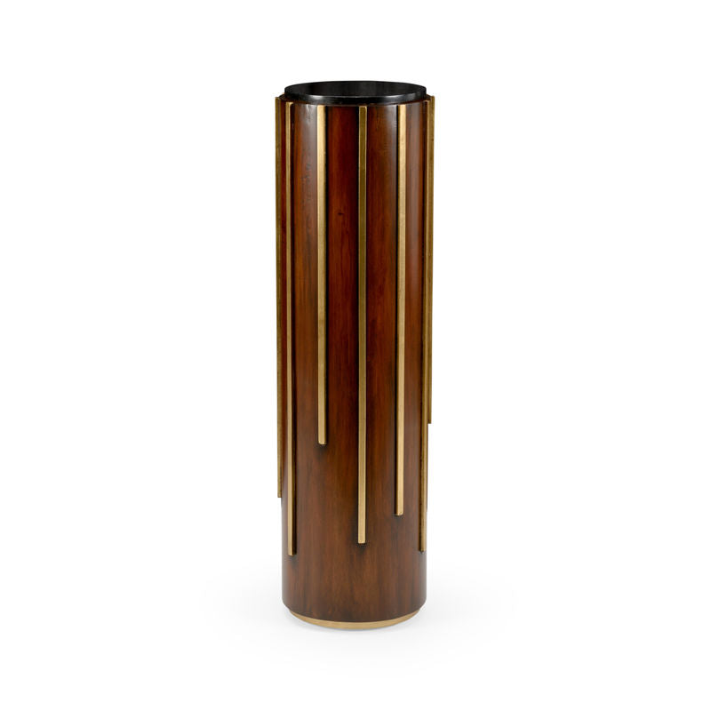 Drip Drop Wooden Pedestal-Side Tables-Chelsea House-LOOMLAN