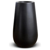 Drop Modern Designed Outdoor Planter-Planters-Le Present-Black-30" H-LOOMLAN