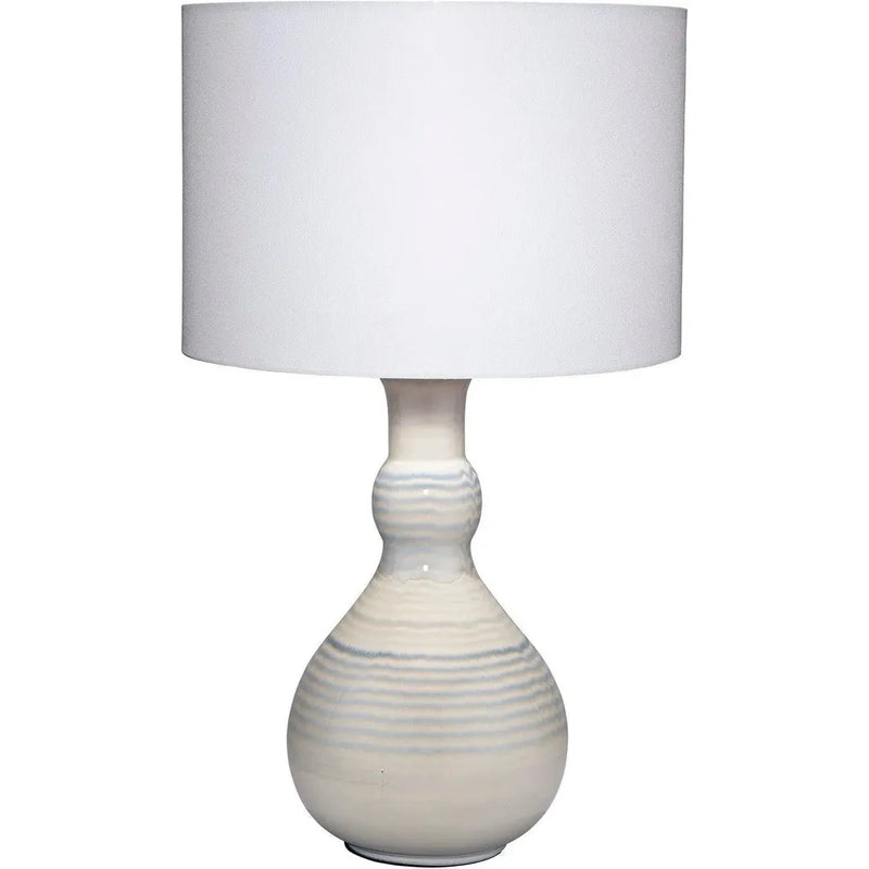 Droplet Ceramic Table Lamp Blue - & Lighting