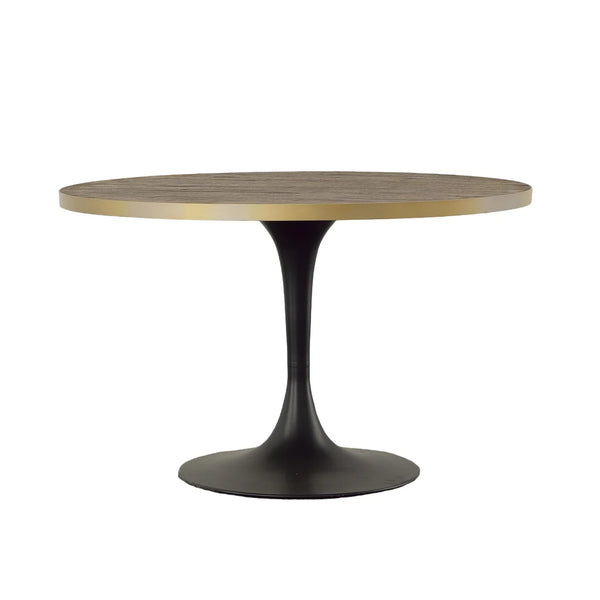 Drummond Wooden Topped Round Dining Table