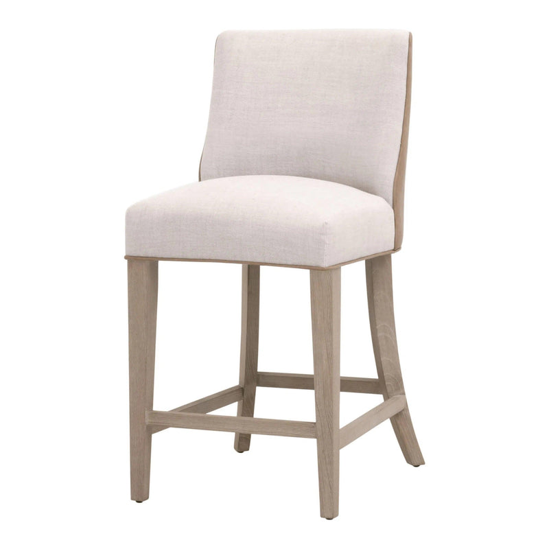 Two Tone Performance Fabric Duet Counter Stool