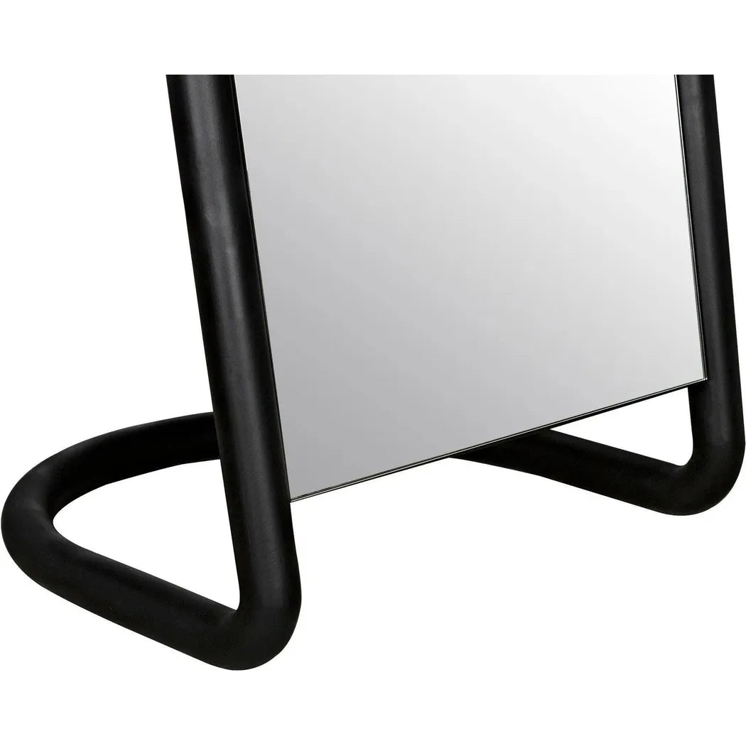 Duke Mirror Black Standing Floor Mirror