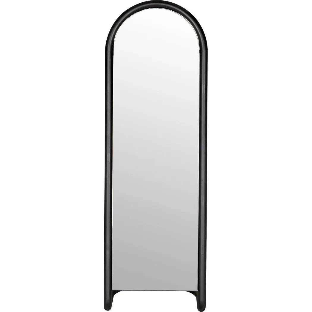 Duke Mirror Black Standing Floor Mirror