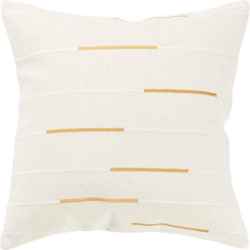 Duma Minimalist Throw Pillow Covers Insert-Throw Pillows-LOOMLAN-Yellow-LOOMLAN