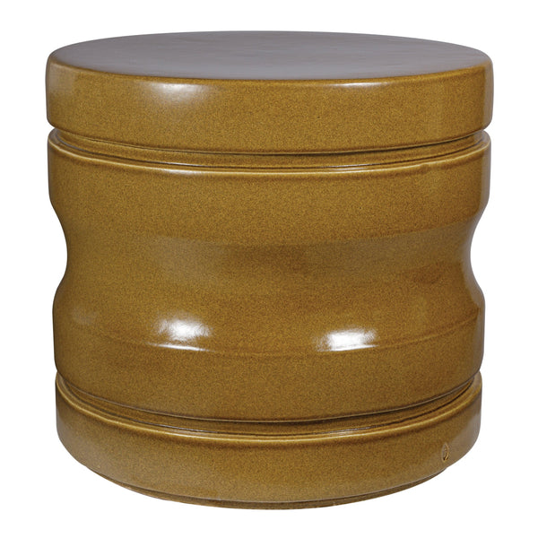 Dune Accent Table - Ceramic Outdoor End Table-Outdoor Side Tables-Seasonal Living-LOOMLAN