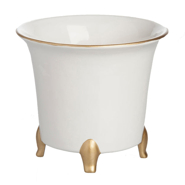 Durable Ceramic Decorative Cachepot 2PC