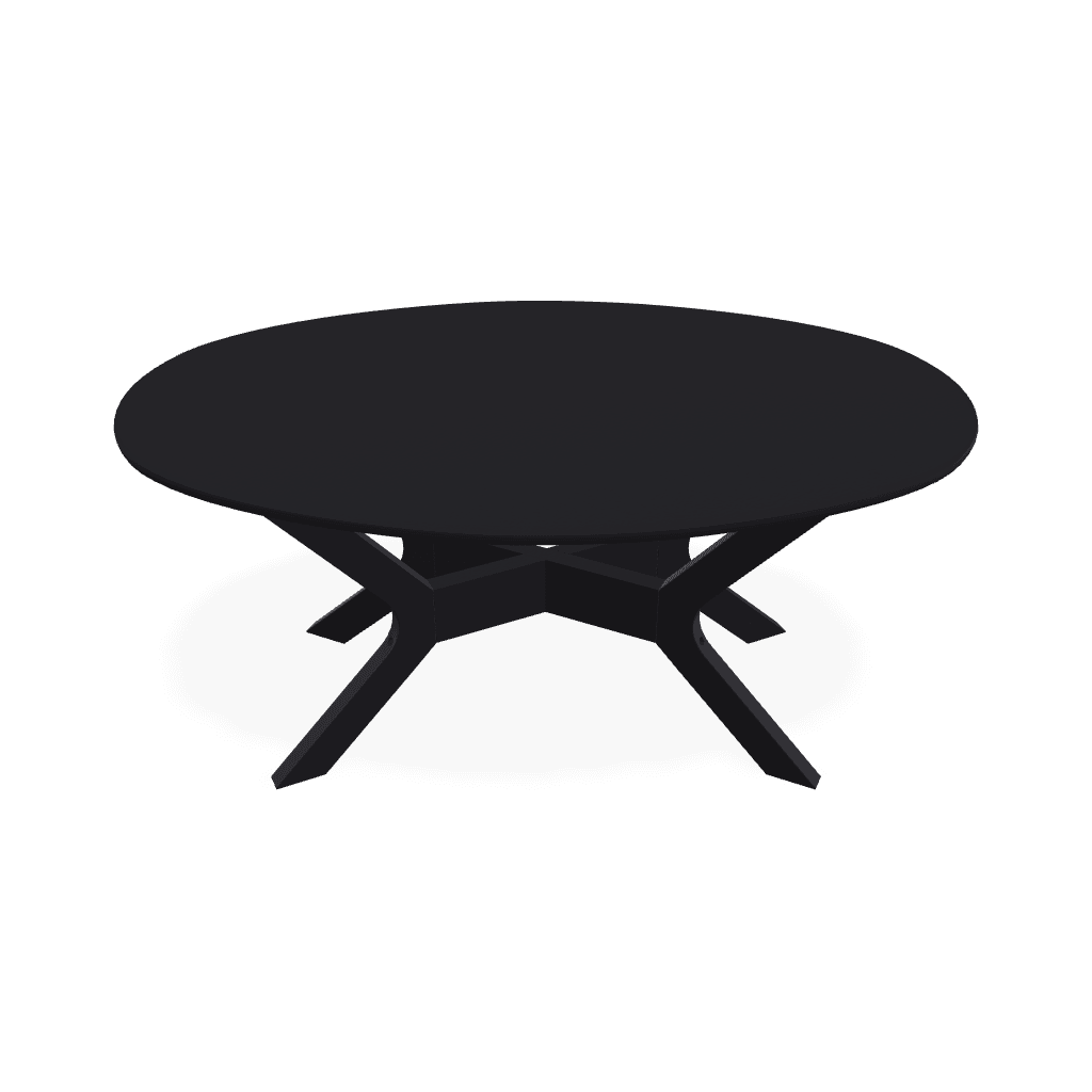 Durable Marine Grade Polymer Oval Coffee Table