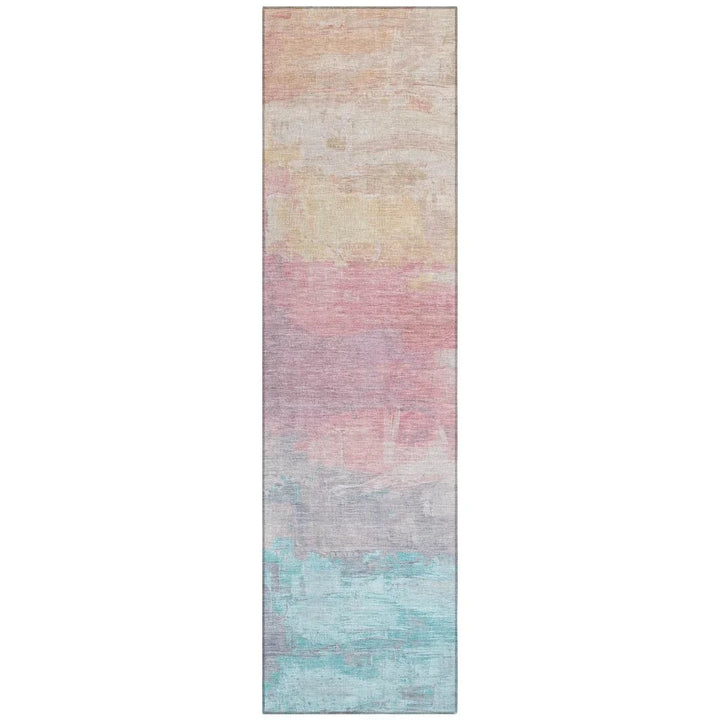 Duskaria Orange Washable Indoor - Outdoor Rug - LOOMLAN - LOOMLAN Rugs - Outdoor Rugs