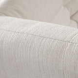 Ezra 2PC Modular Sofa in Cream Fabric