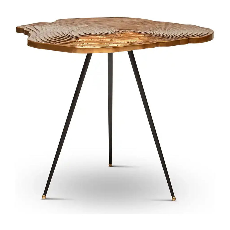 Easton Slab Geometric End Table-Side Tables-Urbia-LOOMLAN