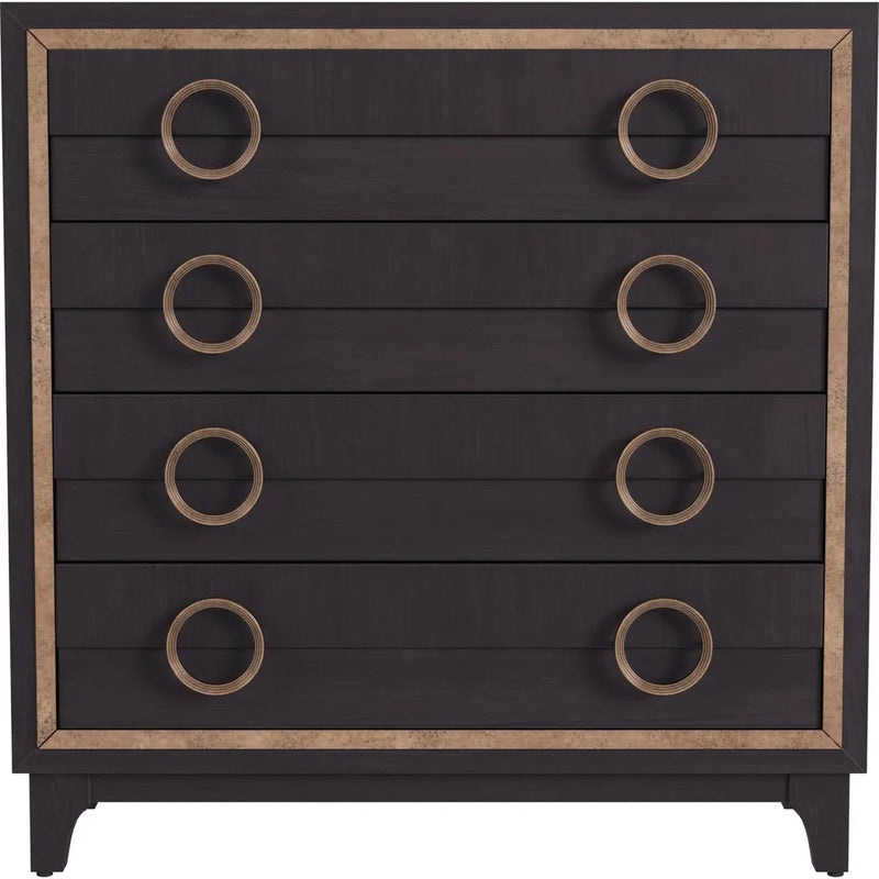 Eaton Wood Black Hall Chest