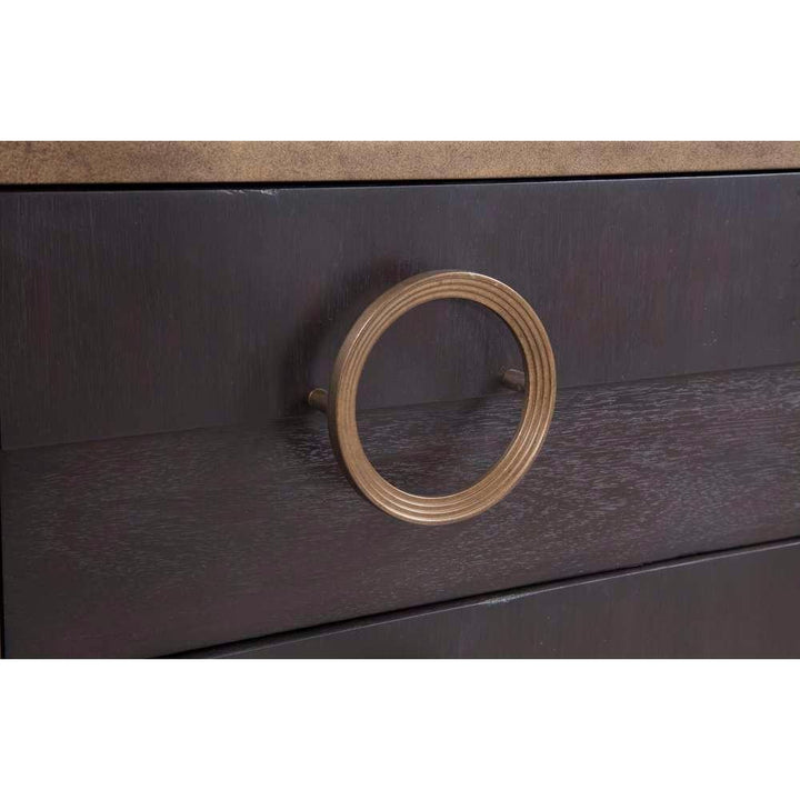 Eaton Wood Black Hall Chest - LOOMLAN - Bassett Mirror - Chests