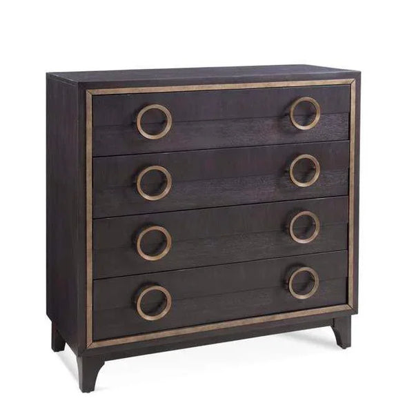 Eaton Wood Black Hall Chest - LOOMLAN - Bassett Mirror - Chests