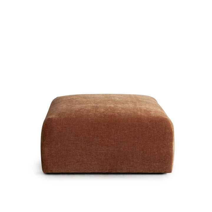 Get Echo Square Ottoman Fabric Chic Modular Design – LOOMLAN