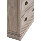 Eden 7-Drawer Media Dresser Natural Gray