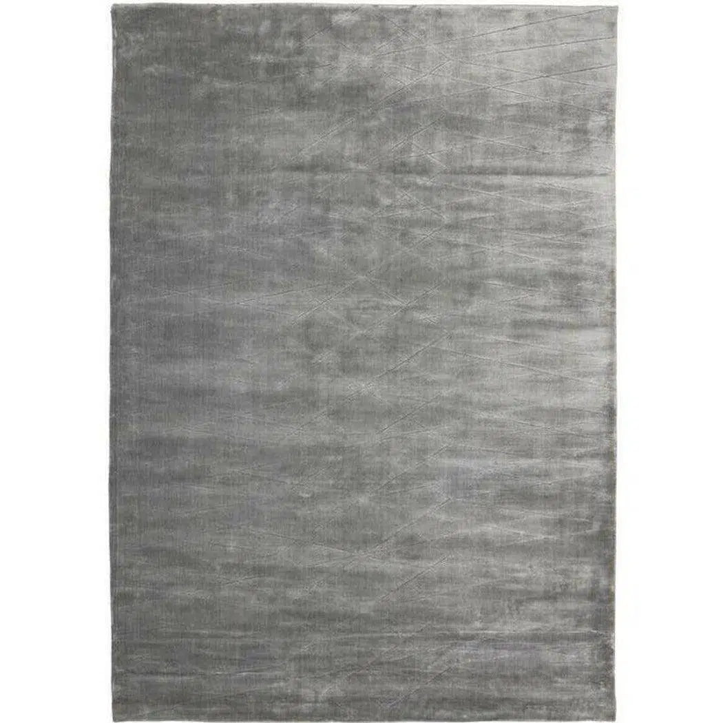 Edge Grey Solid Multicolor Handmade Area Rug