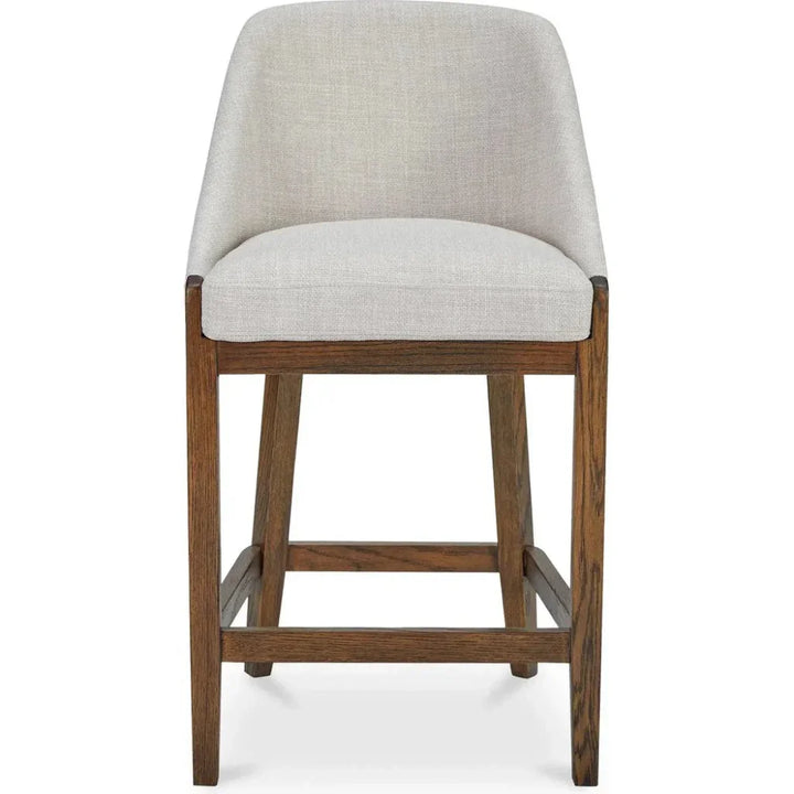 Edward Performance Fabric Wood Frame Counter Stool - LOOMLAN - Moe's Home - Counter Stools
