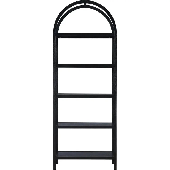 Eero Black Oak Wood BookShelf - LOOMLAN - Moe's Home - Etageres