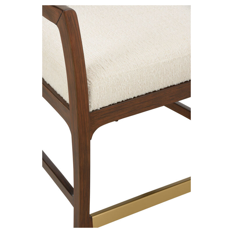 Eichler Wooden Brown Counter Stool-Counter Stools-Wildwood-LOOMLAN