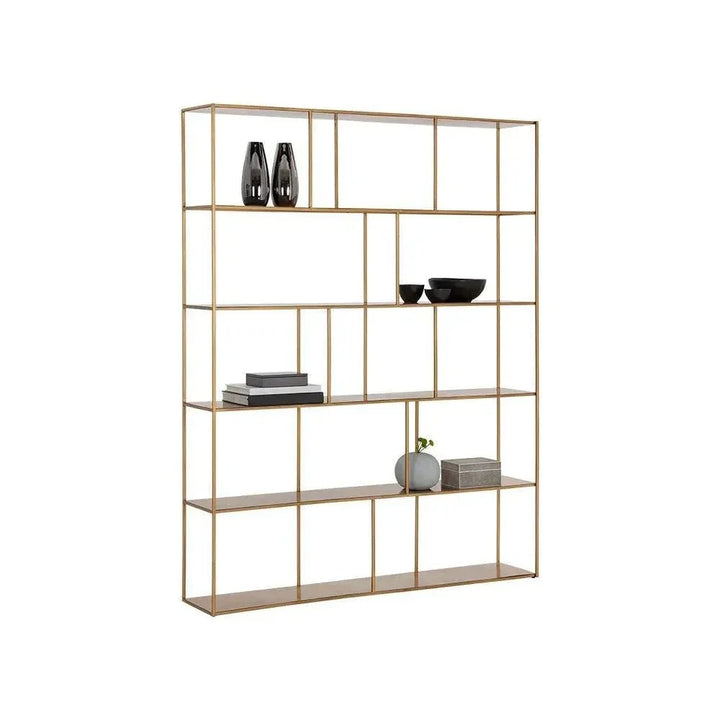 Eiffel Stylish Iron Etagere-Etageres-SUNPAN-LOOMLAN